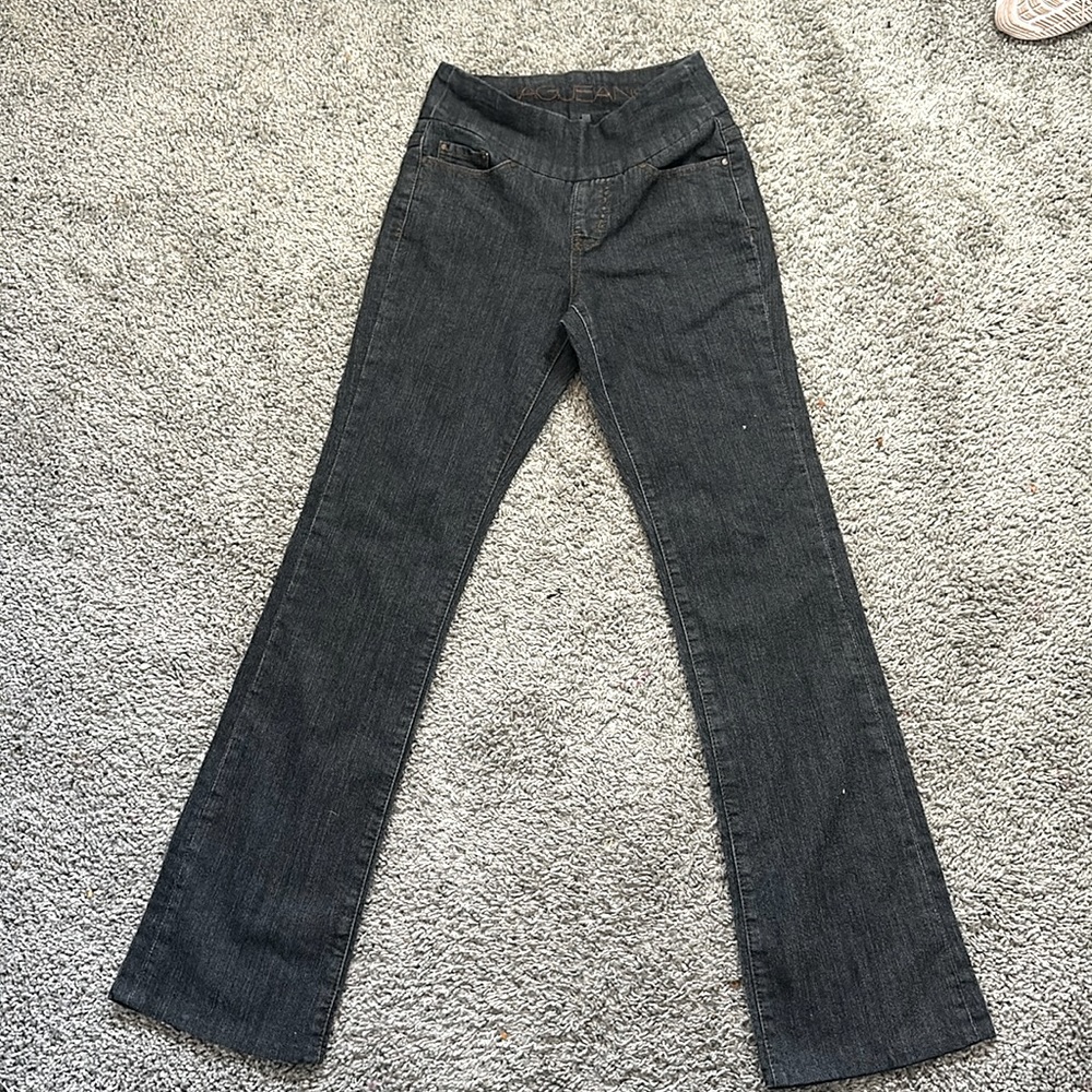 JAGJEANS Flare Bottom Dark Denim